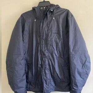 Men's Dark Gray Raincoat